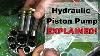 100 Horsepower In Your Hand Hydraulic Piston Pump