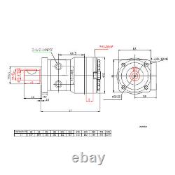 101-1007-009 Am Replacement For Eaton Char Lynn Hydraulic Auger Motor