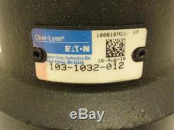 160602 Old-Stock, Eaton 103-1032-012 Char-Lynn Hydraulic Motor, 1/2 FNPT