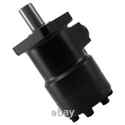 2 Shaft Hydraulic Motor Fit For Char-Lynn 101-1003-009 Eaton 101-1003 Black