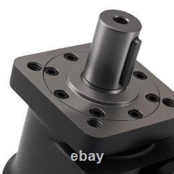 2 Shaft Hydraulic Motor Fit For Char-Lynn 101-1003-009 Eaton 101-1003 Black