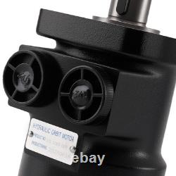 2 Shaft Hydraulic Motor Fit For Char-Lynn 101-1003-009 Eaton 101-1003 Black