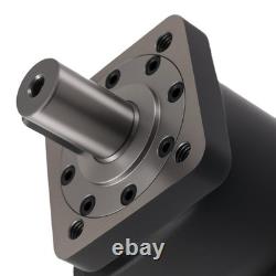2 Shaft Hydraulic Motor Fit For Char-Lynn 101-1003-009 Eaton 101-1003 Black