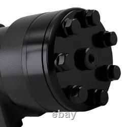 2 Shaft Hydraulic Motor Fit For Char-Lynn 101-1003-009 Eaton 101-1003 Black