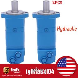 2X Hydraulic Motor Fit Char-Lynn 104-1026-006 Eaton 104-1228 1-1/4 Straight Key