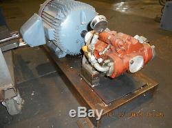40hp hydraulic piston pump and 40hp electric motor