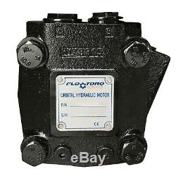 9.8 Cu-in Replacement Hydraulic Motor for CharLynn 109-1102, Eaton 109-1102