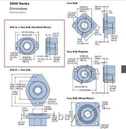 Aftermarket Eaton Char-Lynn 2000 Series Hydraulic Motor 104-1025-006 1041025006