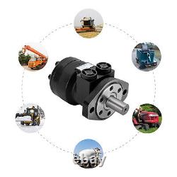 Black Hydraulic Motor With S-bearing For Char-Lynn 103-2026-012 / Eaton 103-2026