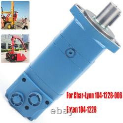 Blue Hydraulic Motor 1-1/4For Char-Lynn 104-1228-006 Eaton 104-1228 2000 Series