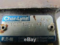 Char-Lynn Eaton 101 1271 007 H Series Spool Valve Hydraulic Motor 4 Bolt Flange