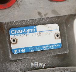 Char-Lynn Hydraulic Motor 101 1011 007 H Series, 4 Bolt Mount, 1 Keyed Shaft