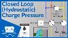 Closed Loop Hydrostatic Charge Pressure
