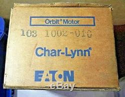 EATON CHAR-LYNN 103-1002-010 HYDRAULIC MOTOR, 4.6 cu in/rev, 4 BOLT