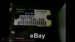Eaton 101-1040-009 Hydraulic Motor 1 Key Shaft 2 Bolt Mount #151512
