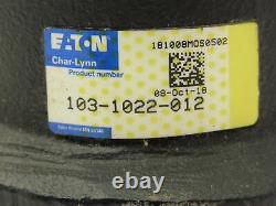 Eaton 103-1022-012 Hydraulic S Motor 253RPM@15Gal/Min 2500PSI 4 Bolt Char Lynn