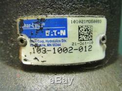 Eaton Char-Lynn 103-1002-012 Hydraulic Motor 4.6 cu in/rev 15 GPM