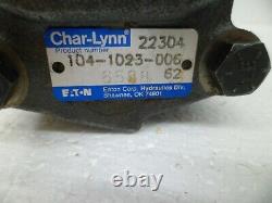 Eaton Char Lynn 104-1023-006 Hydraulic Motor 1.250 Shaft. 312 Key N. O. S