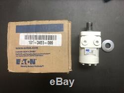 Eaton / Char Lynn Hydraulic Motor Series H 1 Shaft White Catalog # 101-3455-009