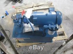 Eaton Vickers Hydraulic Unit With Motor Mod Pvq10-a2r #124112c New