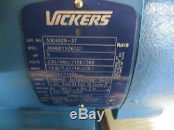 Eaton Vickers Hydraulic Unit With Motor Mod Pvq10-a2r #124112c New