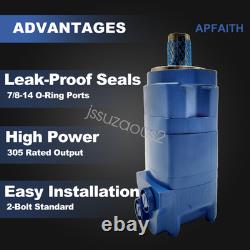 For Eaton Char-lynn 2000 Series 104-1028-006 Hydraulic Motor Staggered Ports NEW