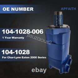For Eaton Char-lynn 2000 Series 104-1028-006 Hydraulic Motor Staggered Ports NEW