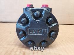 Genuine OEM Eaton Hydraulic Motor 101-1001-009 1800 PSI 1/2 NPT 1 shaft 4 bolt