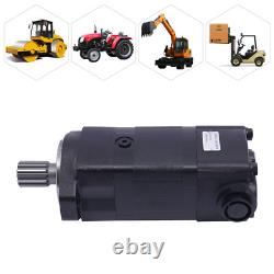 High Accuracy Cast Iron Hydraulic Motor Black For Charlynn Eaton 104-1282-006