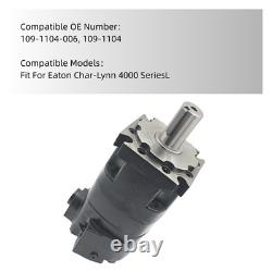 Hydraulic Drive Motor For Eaton Char-Lynn 4000 Series 109-1104-006 1-1/4 4-bolt