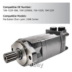 Hydraulic Motor 104-1229-006 For Eaton Char-Lynn 2000 Series 1-1/4 24.03 In³/r