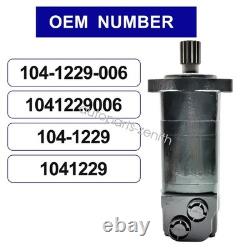 Hydraulic Motor 104-1229 For Eaton Char-Lynn 2000 Series 24.03 In³/r 1041229006
