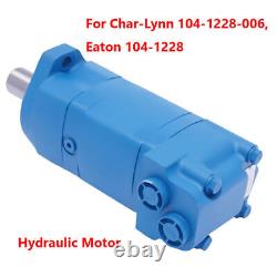 Hydraulic Motor 2 Bolts 1-1/4 Straight Key Shaft For Char-Lynn Eaton 2000 Serie