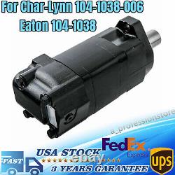 Hydraulic Motor For Char-Lynn 104-1038-006/Eaton 104-1038 Motor 2 Bolt Black