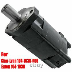 Hydraulic Motor For Char-Lynn 104-1038-006/Eaton 104-1038 Motor 2 Bolt Black