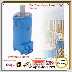 Hydraulic Motor High Speed 1-1/4 Shaft 2 Bolt For Char-Lynn Eaton 2000 Series