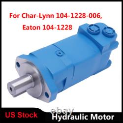 Hydraulic Motor High Speed 1-1/4 Shaft 2 Bolt For Char-Lynn Eaton 2000 Series
