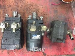 Hydraulic Pump and TWO White Drive Products / Eaton Char-Lynn Hydraulic Motors