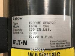 Lebow EATON TORQUE SENSOR 1604-500 transducer