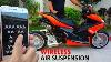 Mobile Phone Air Suspension For Motorcycle