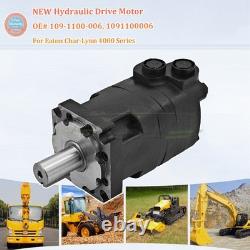 NEW 109-1100-006 Hydraulic Drive Motor Assembly For Eaton Char-Lynn 4000 Series