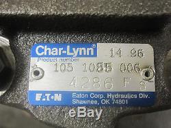 NEW EATON CHAR-LYNN HYDRAULIC MOTOR # 105-1055-006