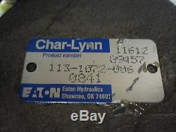 NEW EATON CHAR-LYNN HYDRAULIC MOTOR # 113-1072-006