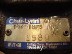 NEW GENUINE EATON HYDRAULIC MOTOR OEM CHAR-LYNN charlynn 104-1025-006