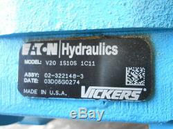 NOS Eaton/Vickers Hydraulic Motor, V20-1S10S1C11, New