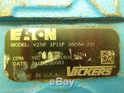 New Eaton Vickers V20f-1p11p-38c6h 22l Power Steering / Hydraulic Pump