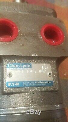 New / Opened Box EATON CHAR-LYNN 101-1001-007 Hydraulic Motor 4 Bolt H Series