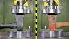Old Vs Modern Items Which Are Stronger Hydraulic Press Test