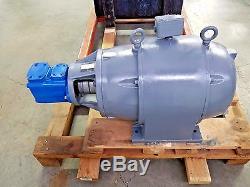 Pump Vickers Eaton Hydraulic Vane with 15 Hp Reuland Electric Motor 1800 rpm 3ph