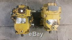Two Eaton 5.4 CU IN Variable Displacement Hydraulic Piston Pumps